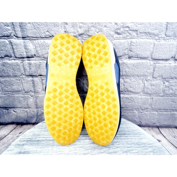 Ecco Golf Shoes Street Retro Blue Women 8 Spikeless Used No Box - Picture 5 of 13